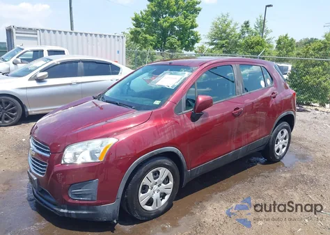 2016 Chevrolet Trax 1Ls из США, поврежденный, VIN 3GNCJKSB2GL268055